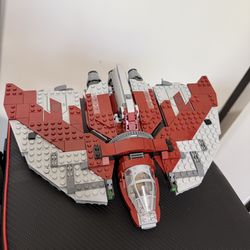 LEGO Star Wars: Ahsoka Tano's T-6 Jedi Shuttle (75362) Ship Only - No Minifigs