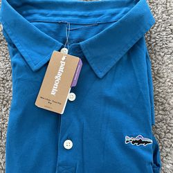Patagonia Men’s Fitz Roy Shirt (Blue)