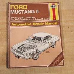 Repair Manual for Ford Mustang ll