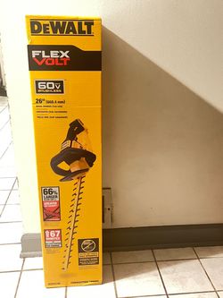 Dewalt 60v New 26” hedge trimmer (tool only)