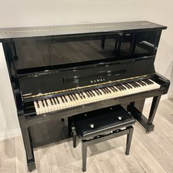 Japan built 1999 Kawai KU30 upright piano