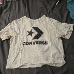 Converse Crop Top