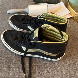 Gold Old School Vans