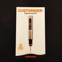 Customizer™ Special Edition Engraving Kit – DIY Starter Set with Engraving Pen, Bits & Materials – Create Personalized Keychains, Magnets & Metal Art 