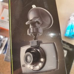 Dash Cam Audio and Video Recorder 360 Swivel, New