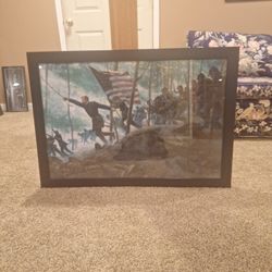 Civil War Painting: Battle of Gettysburg