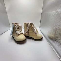 Toddler Gold Shimmer Boots New Sz 5