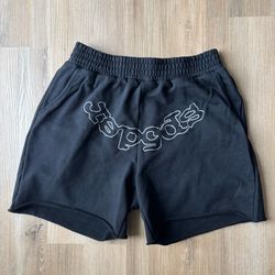 Black Sp5der Shorts