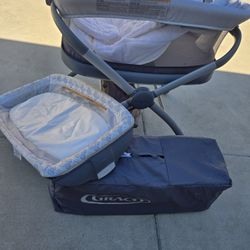 3 In 1- Play Pen, Bassinet, Baby Changer