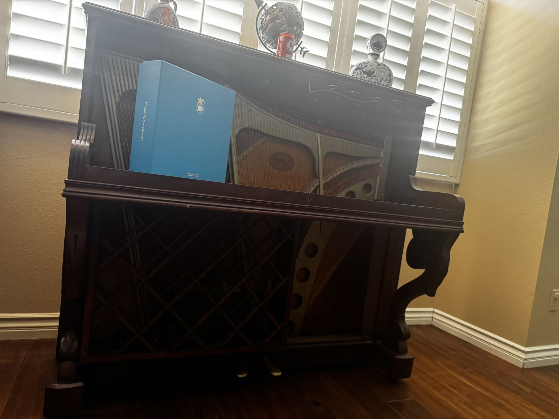 1800 Century Piano Converted To Bar