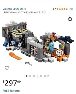 LEGO Minecraft The End Portal 21124 