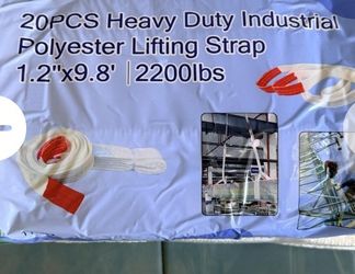 Cargo Lifting Straps (1 Ton)