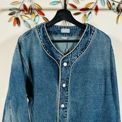 DIOR X DENIM TEARS BASEBALL DENIM SHIRT 24, Visit Our Profile For More Items Available…