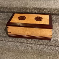 Wooden Jewelry Box 