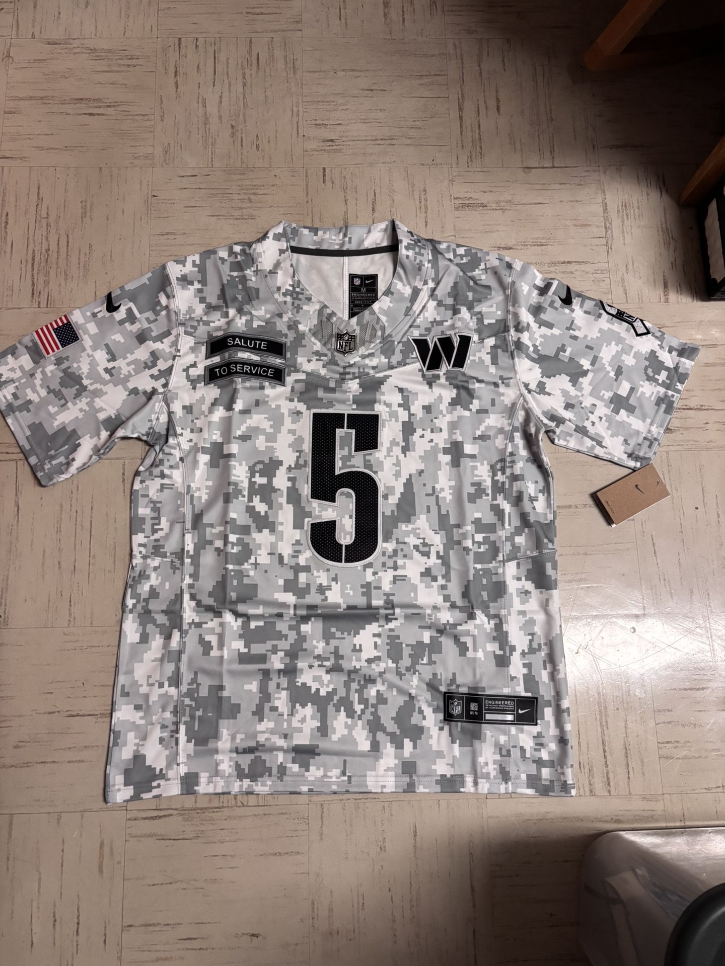 Jayden Daniel Salute To Service Jersey