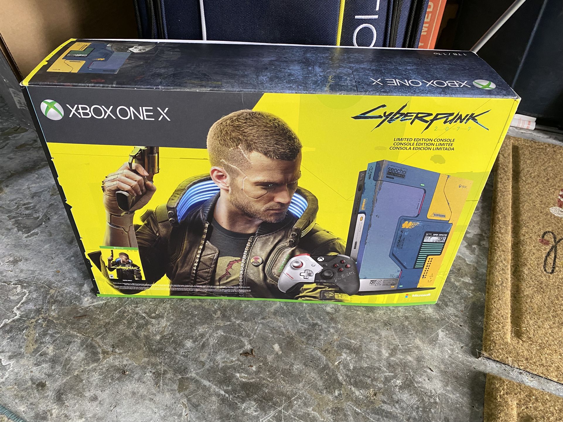 Cyber Punk Limited Edition Xbox One X
