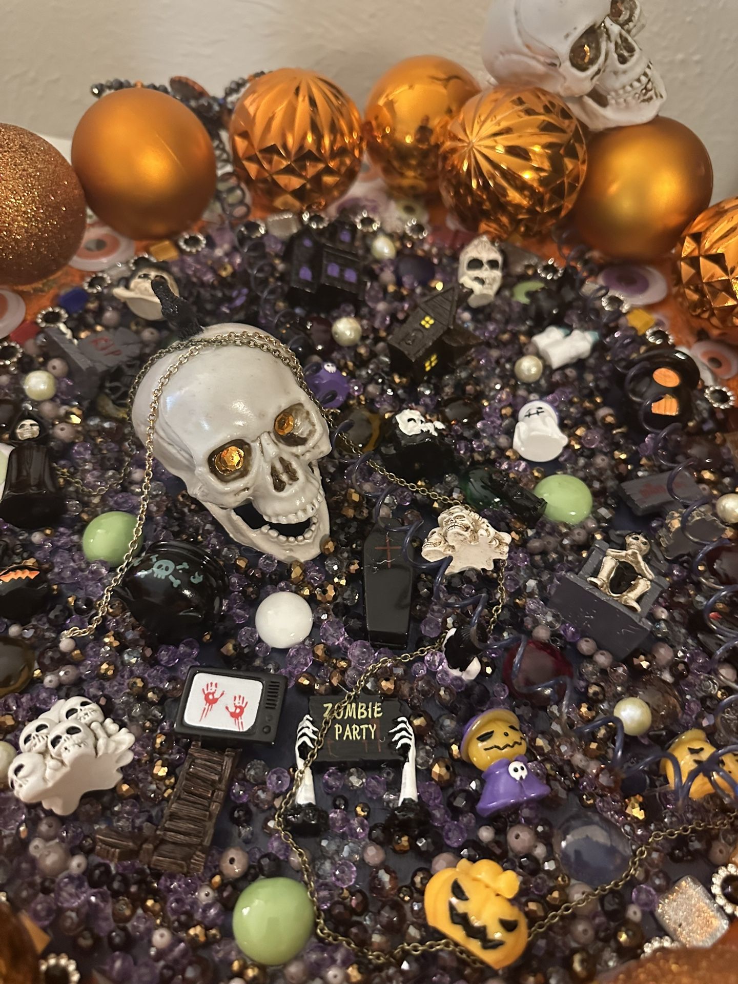 17" Halloween Candy dispenser 