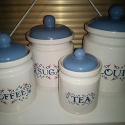 Vintage Kitchen Canisters