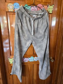 Y2K Streetwear Acid Wash Joggers w/ Adjustable Hem