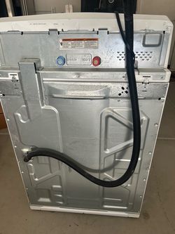Washer and dryer