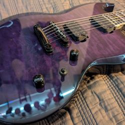 Ltd By ESP Viper-1000 Purple Quilted Maple
