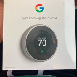 Google Nest Learning Thermostat