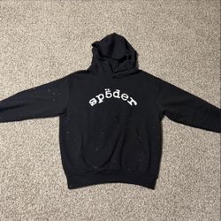 black sp5der hoodie