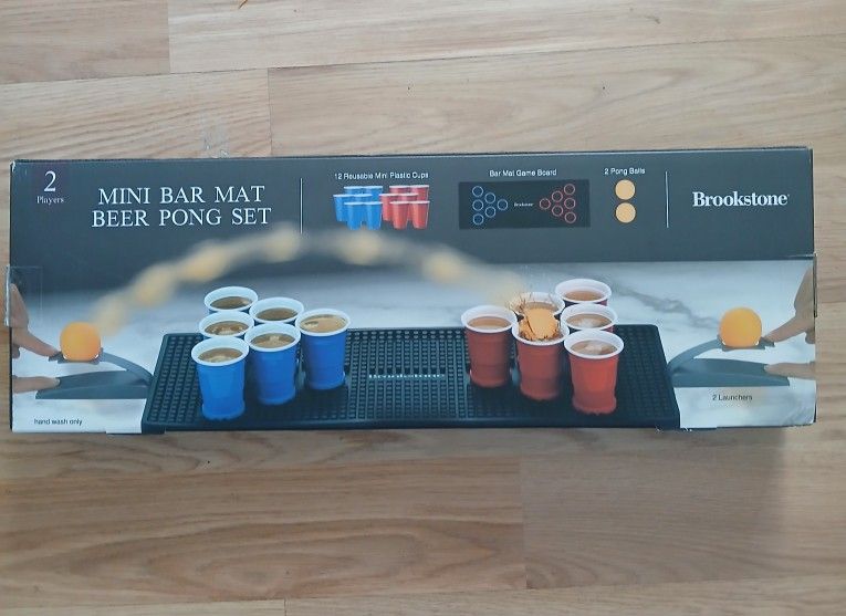 Beer Pong Mini Game Set