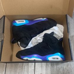 Retro 6s AQUA