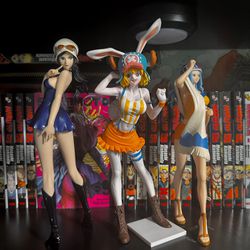One Piece Robin , Carrot And Vivi Anime Figure