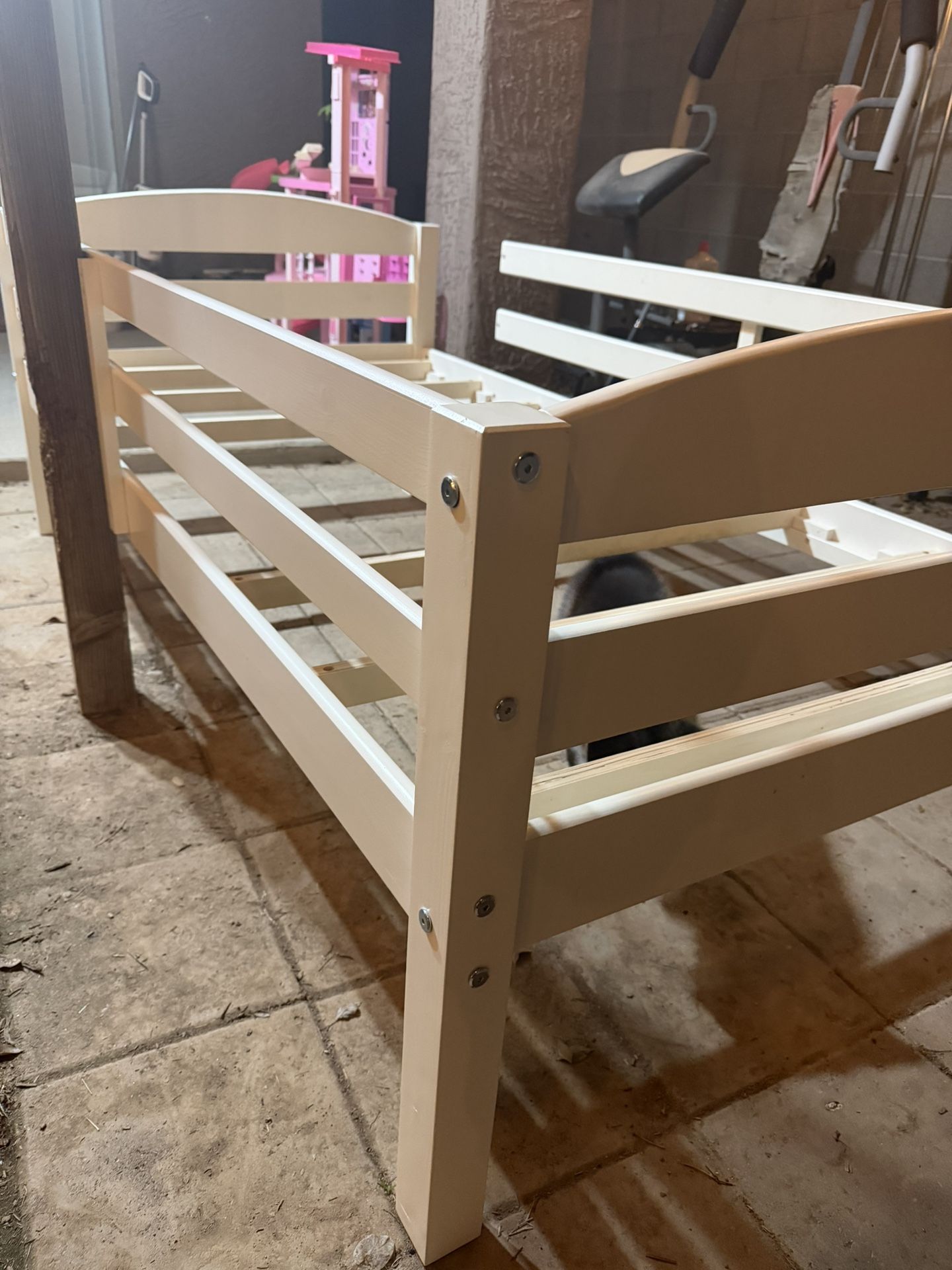 Twin bed and Mattress