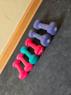 2lb, 3lb, 5lb Neoprene Dumbbells-