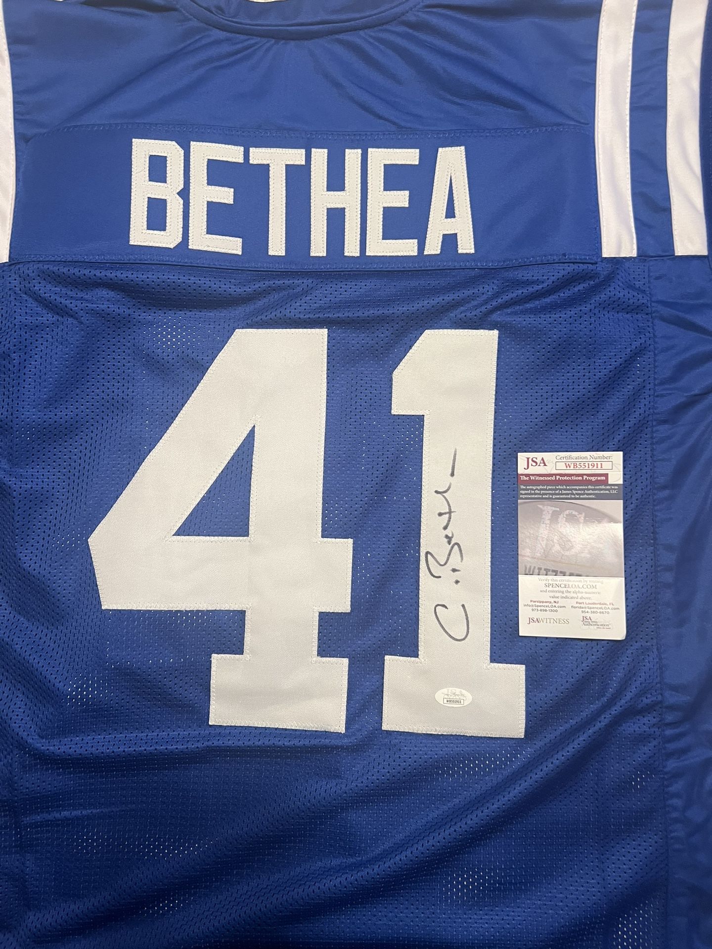 Custom Autographed Jersey