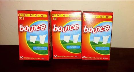 Bounce Dryer Sheets 60 count $3.50 Each
