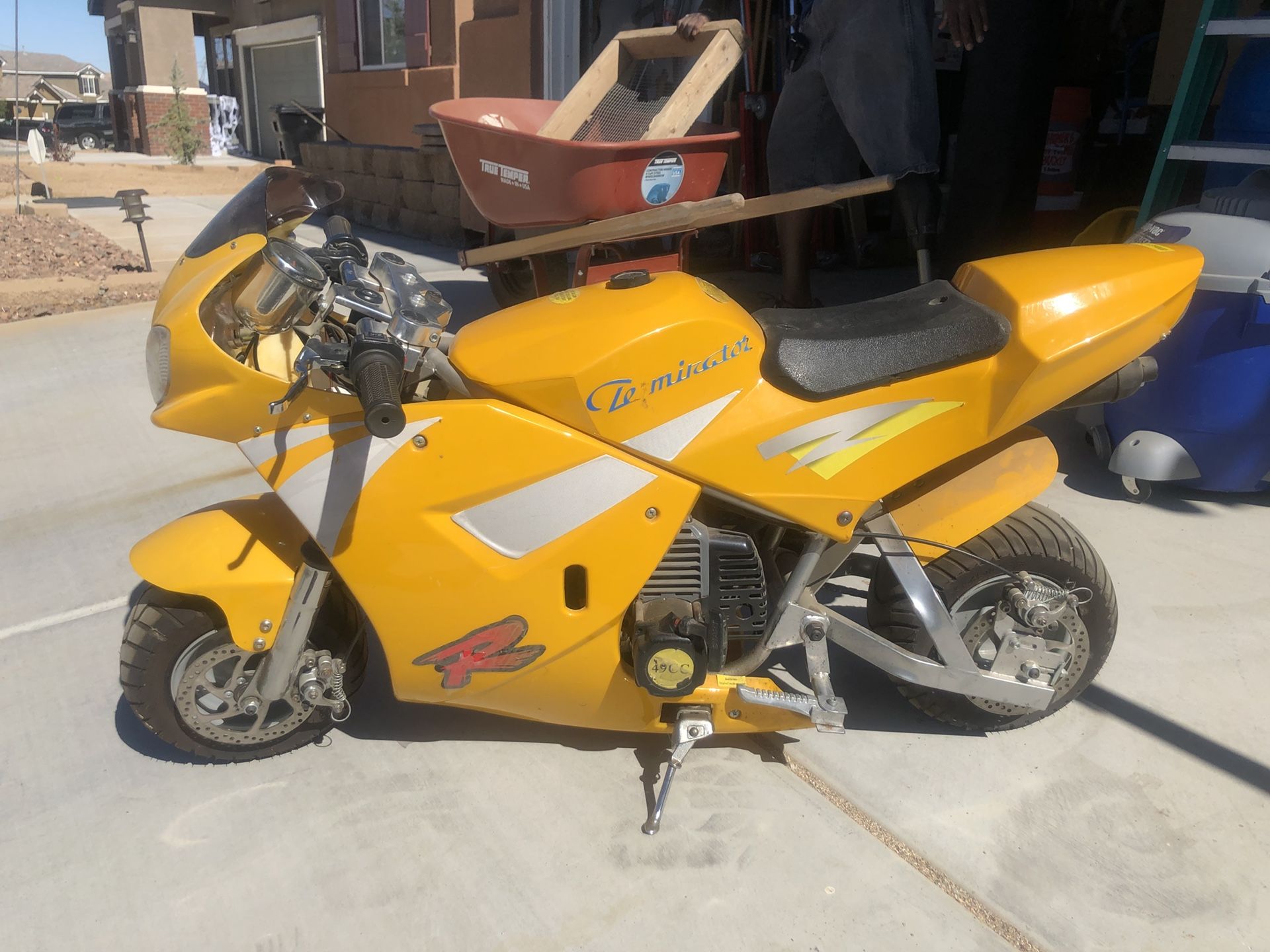 Terminator pocket bike 49cc