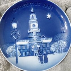 Vintage Christmas In America Collection Collector Plate