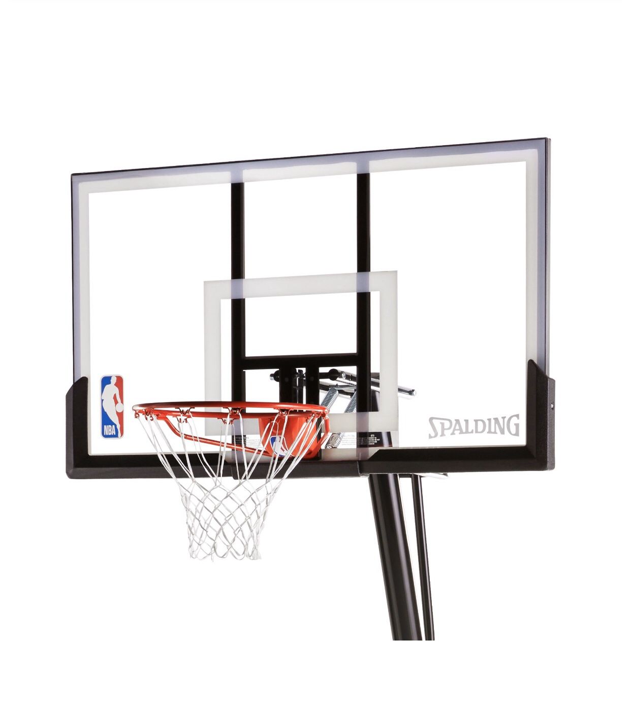 Spalding NBA 54" Portable Angled Basketball Hoop