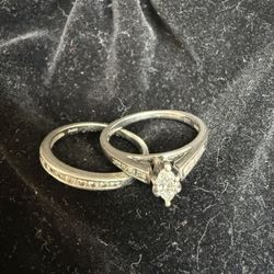 Platinum Wedding Set