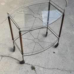Vintage Mid Century Bar Cart 1960’s 