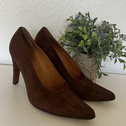 Lauren Ralph Lauren Womens Sarina Suede Stiletto Pump Size 8 Shoes Classic Heels