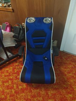 Blue Rocker Gaming Chair