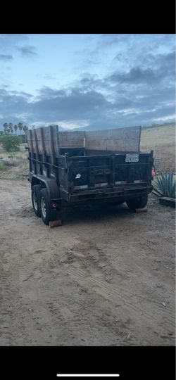 Big Tex dump trailer