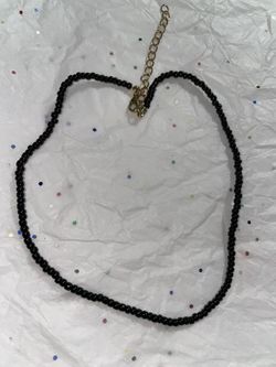 All Black Necklace