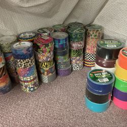 68 Rolls Duct Tape For Crafting