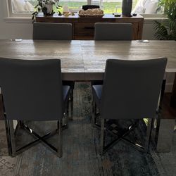 Dining Room Table With 6 Chairs 