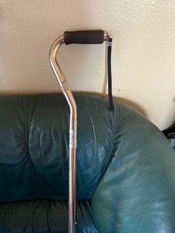 Aluminum adjustable cane
