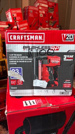 Craftsman 1-3/8” pin nailer
