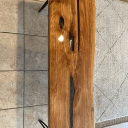 Cedar Bench Live Edge 