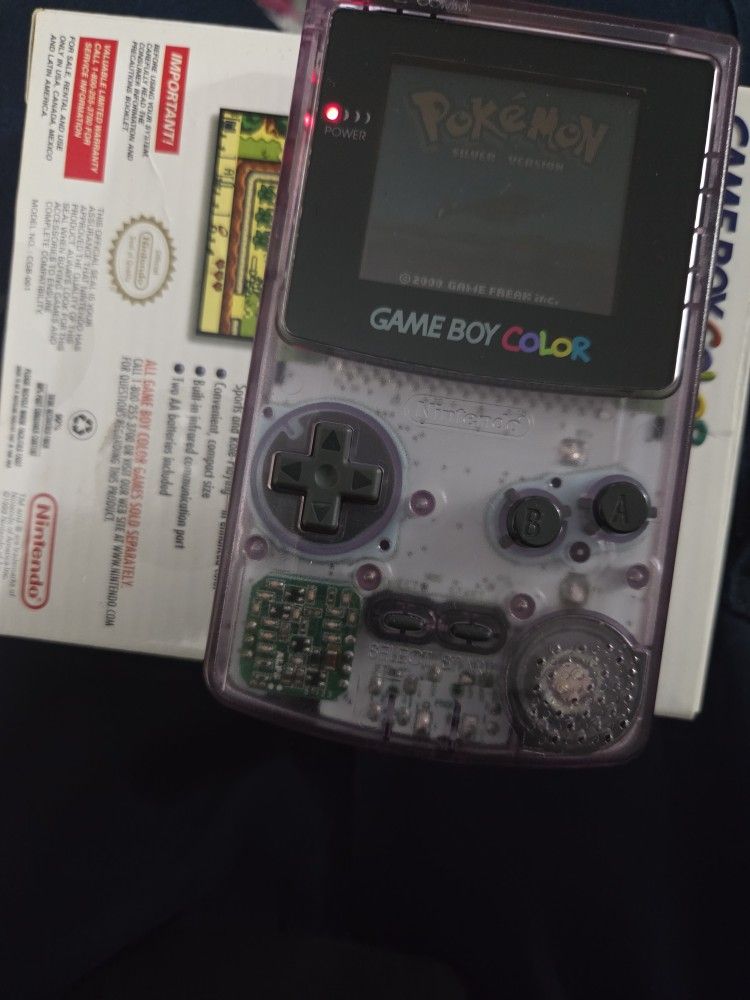 Gameboy Purple Atomic