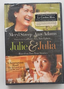 Julie & Julia DVD Meryl Streep 2009 Movie Brand NEW Factory Sealed Snap case